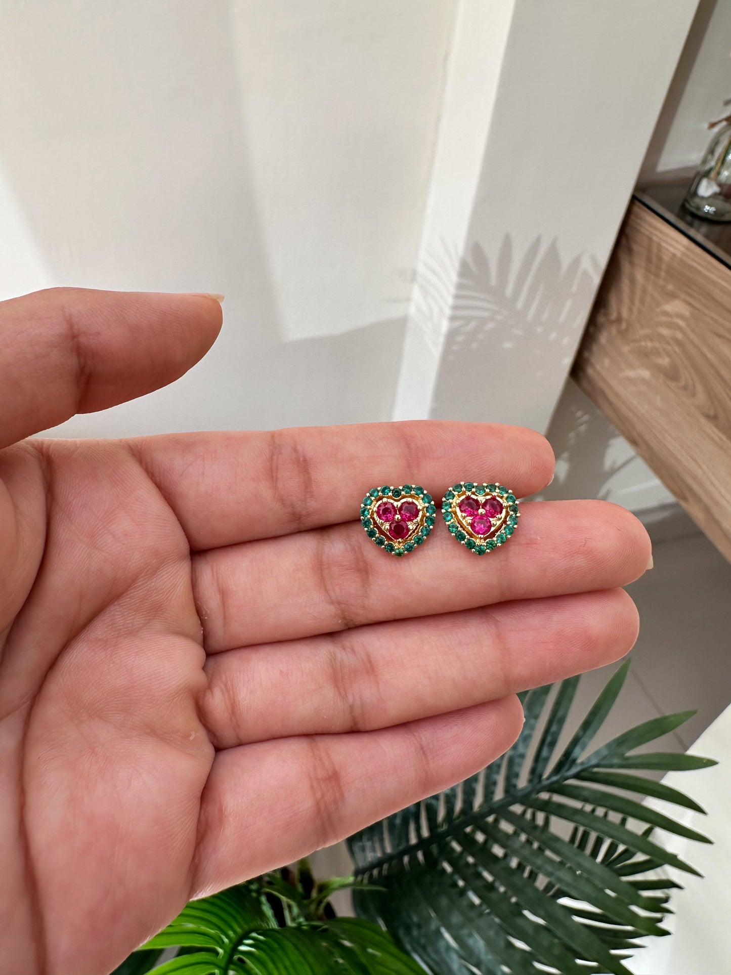 Corazón bicolor