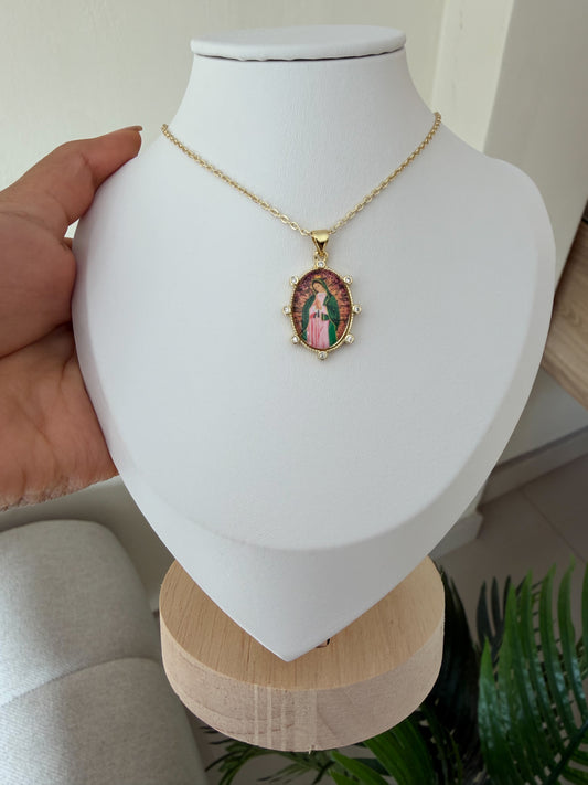 Cadenita virgen de Guadalupe