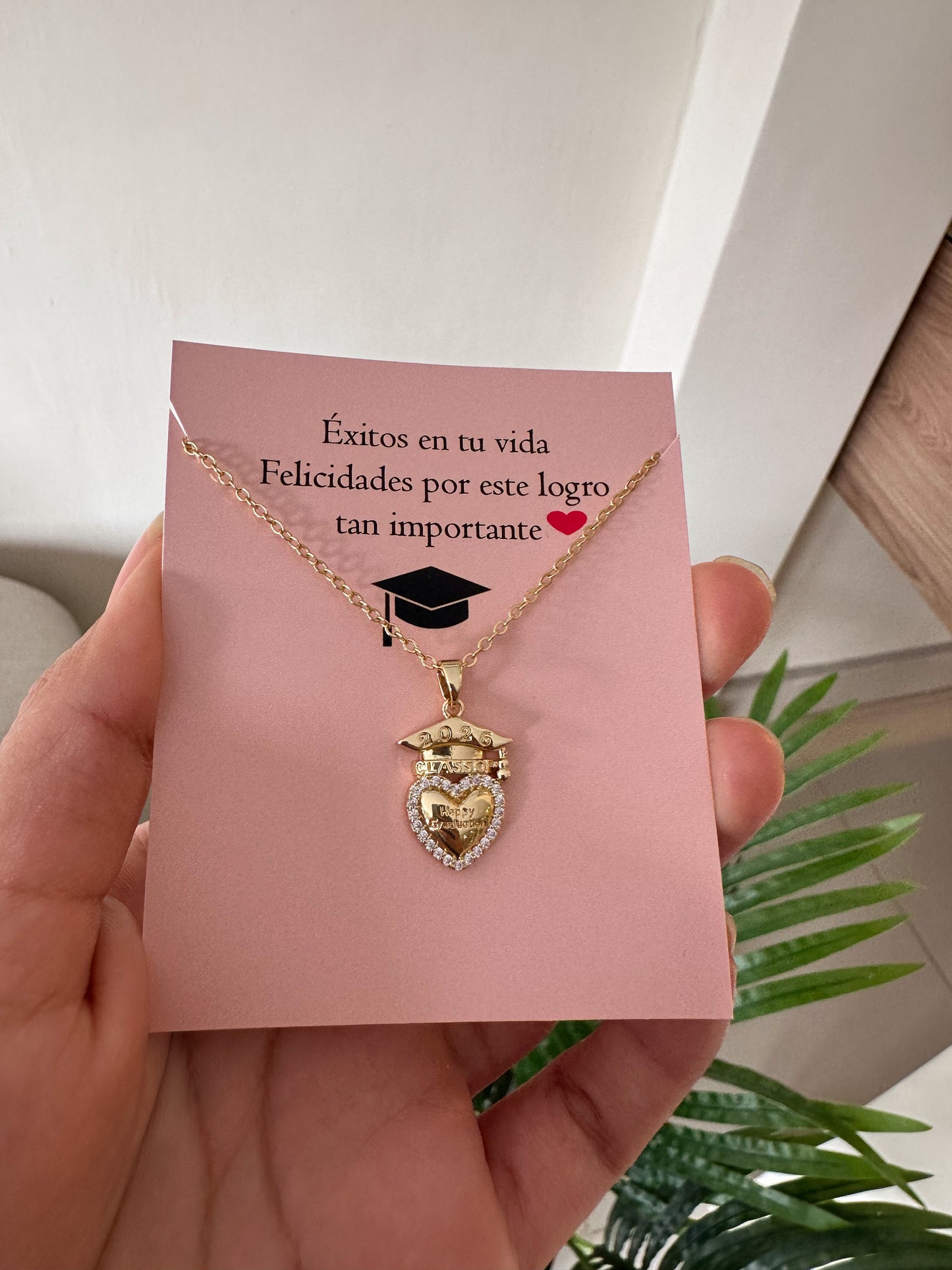 Cadenita graduación amor