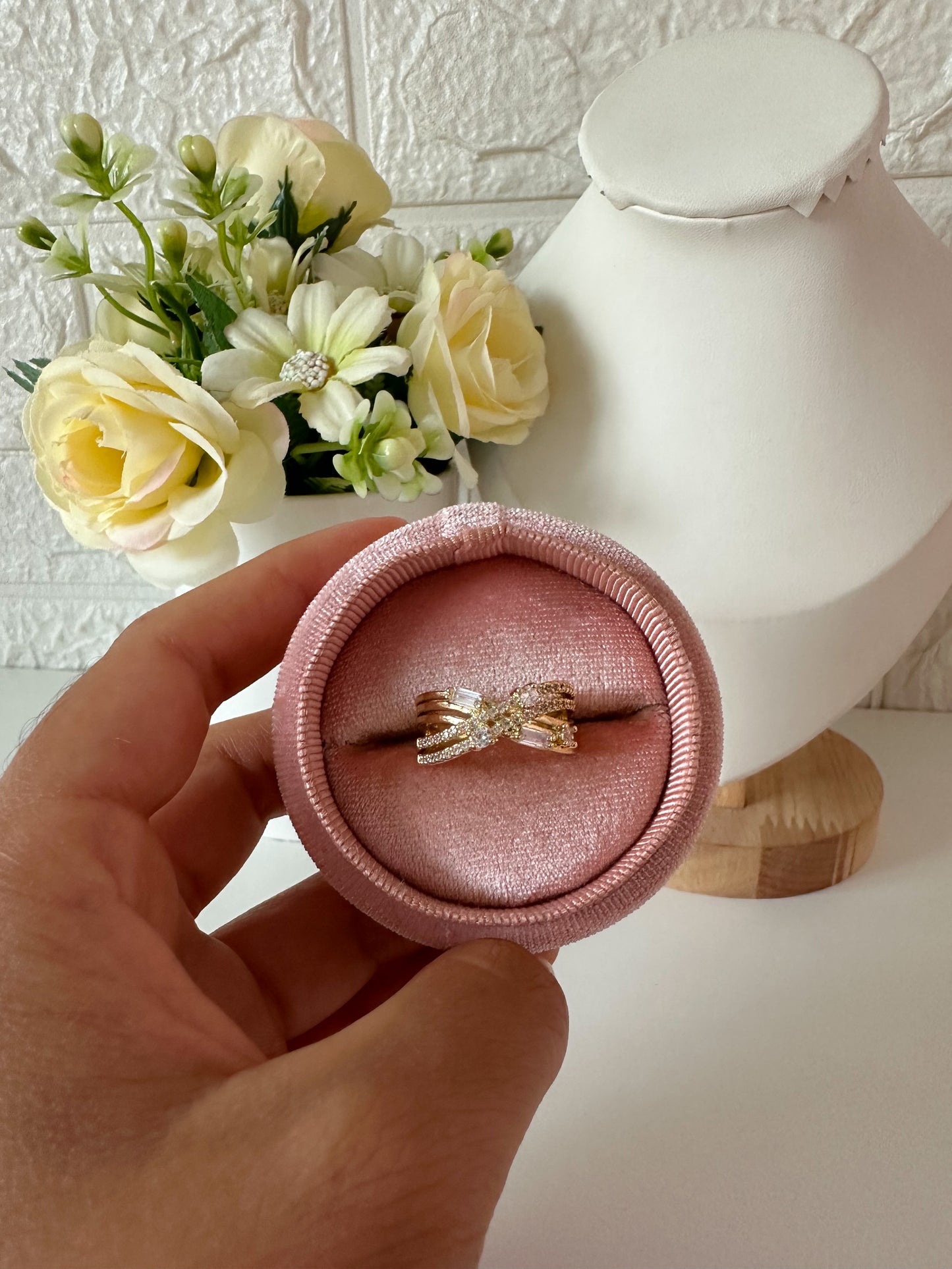 Anillo cristales
