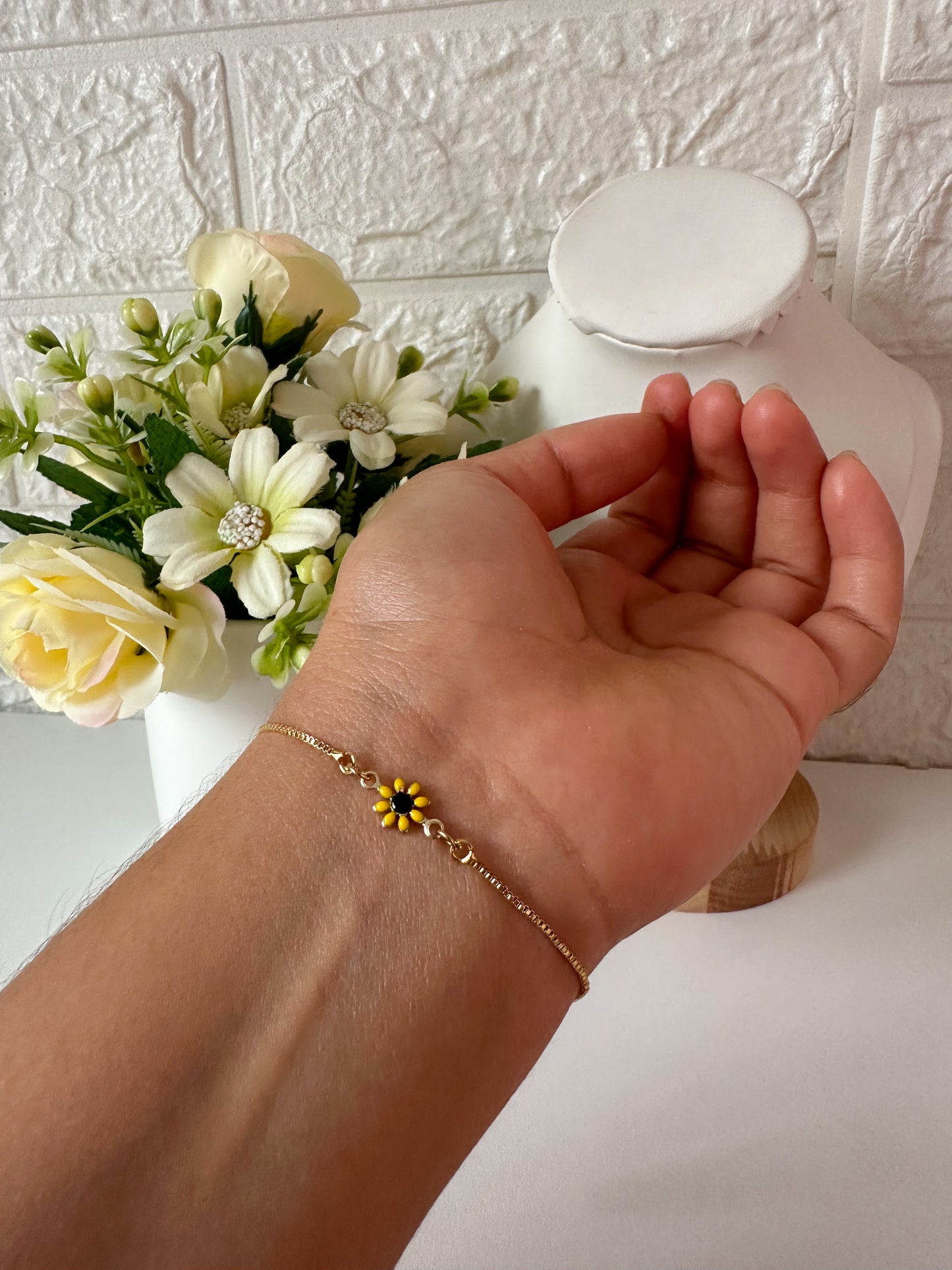 Pulsera girasol mini