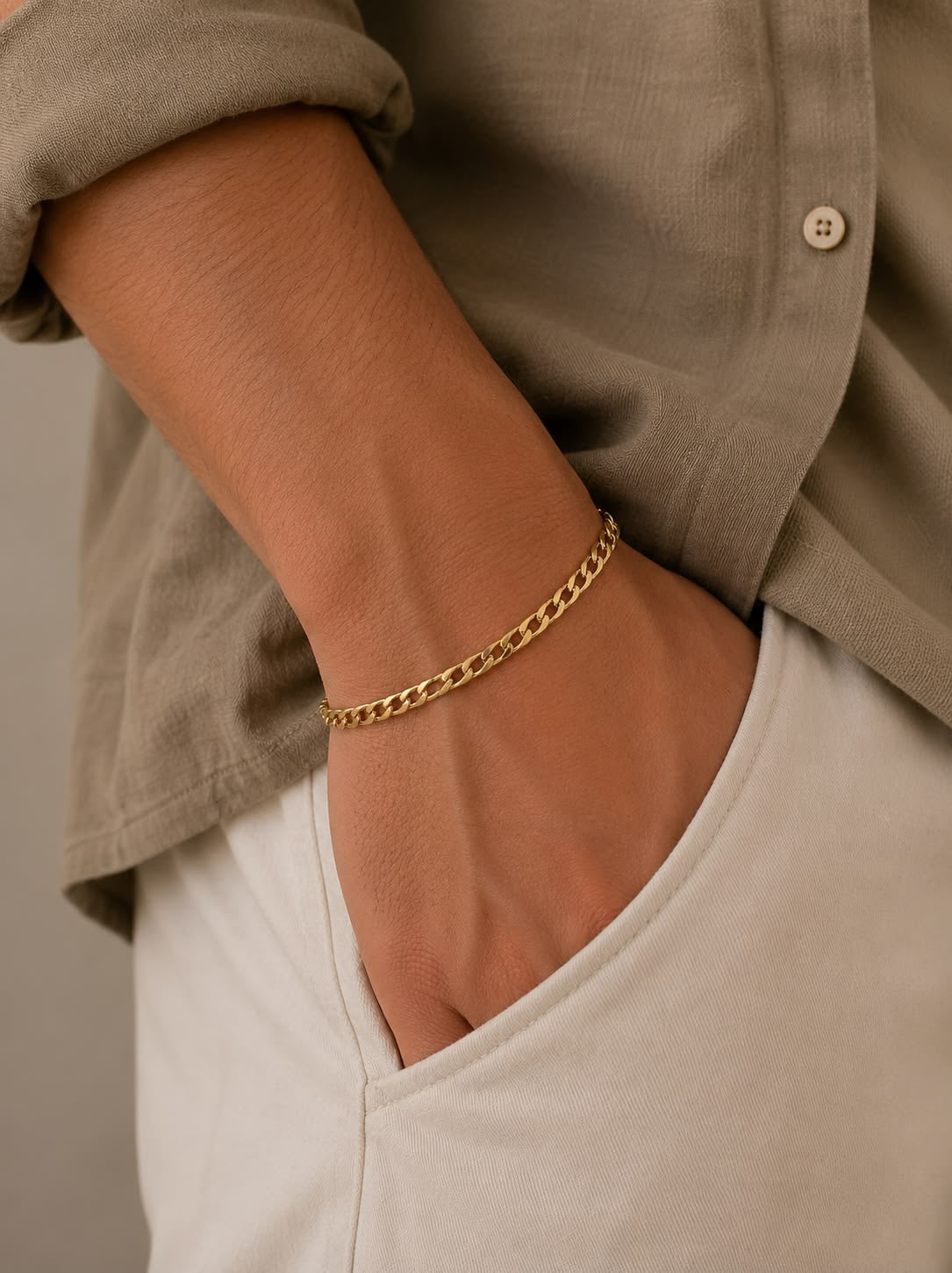 Pulsera elite dorada