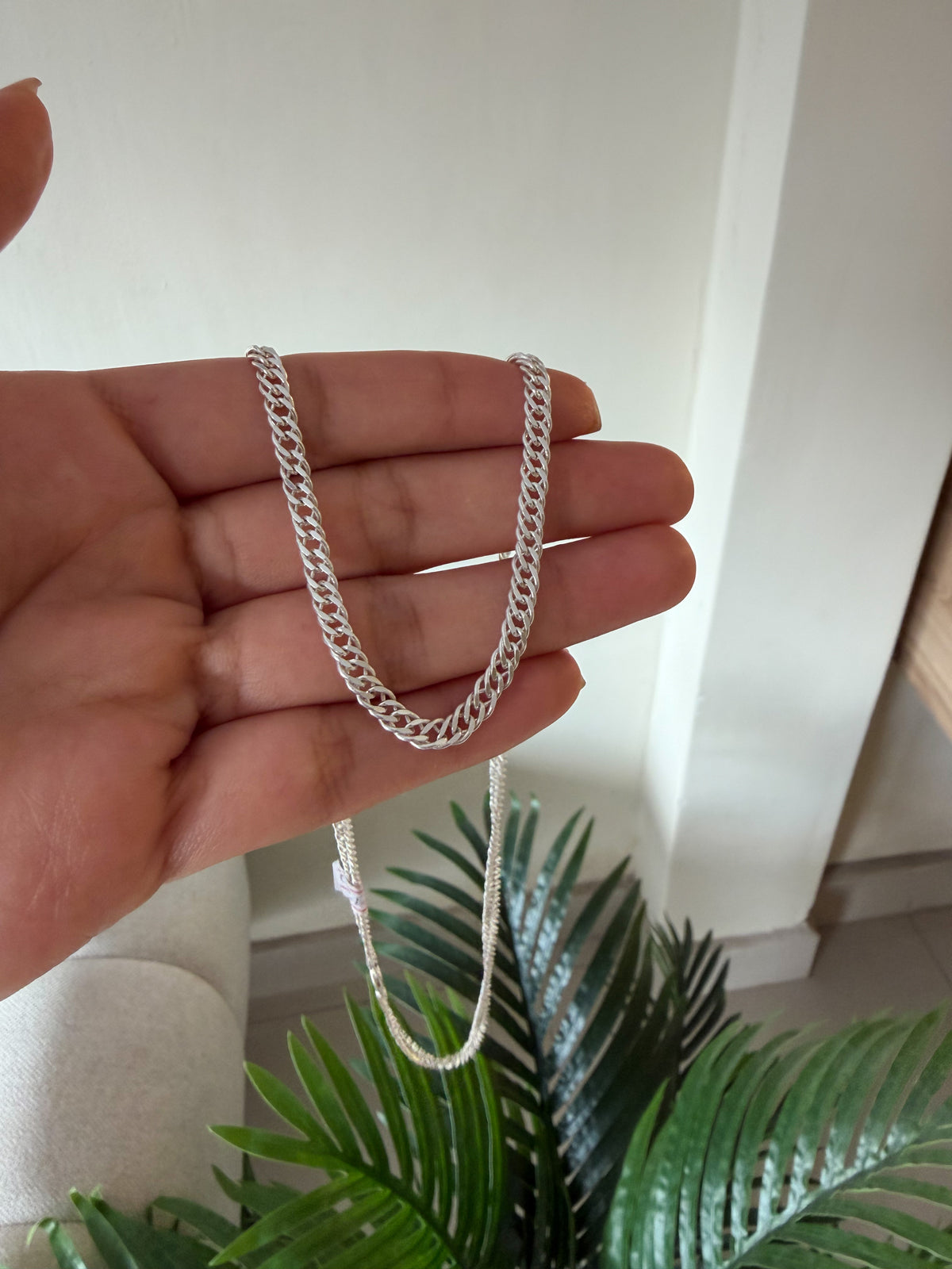 Cadenita eslabones cruzados