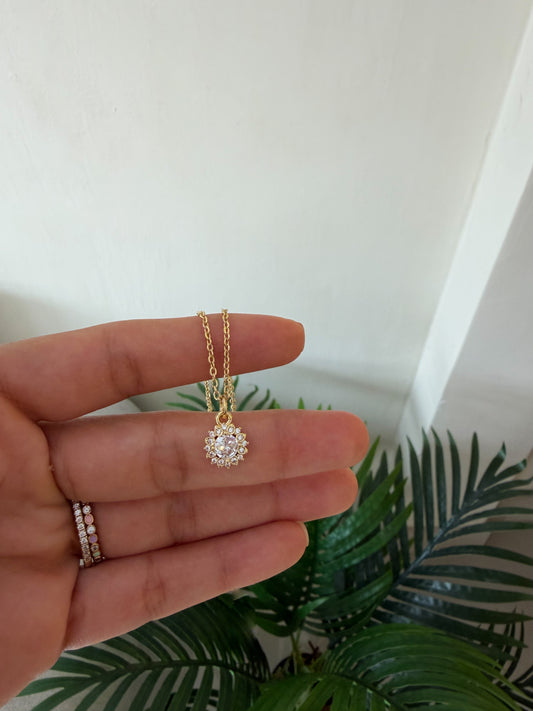 Cadenita florecita brillante