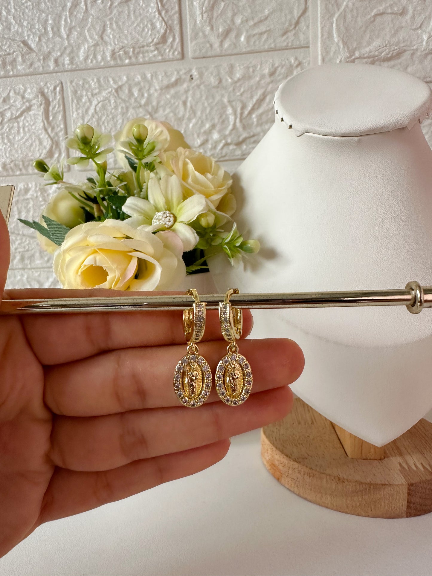 Argollitas de la medallita