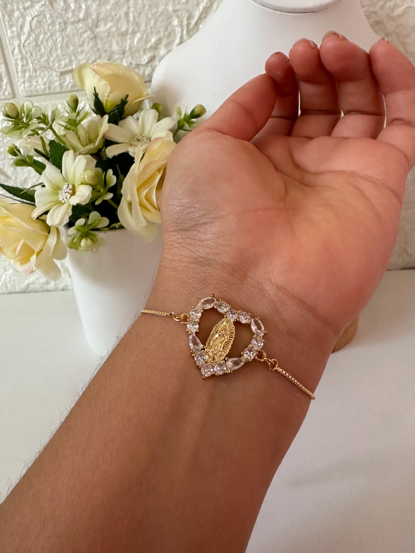 Pulsera medallita grande