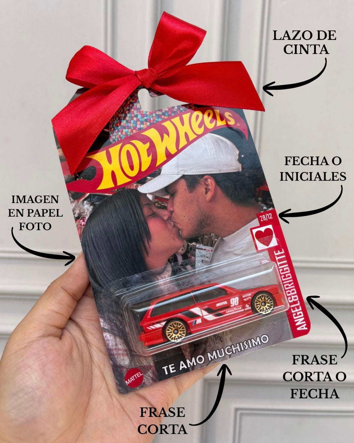 Empaque hotwheel personalizado