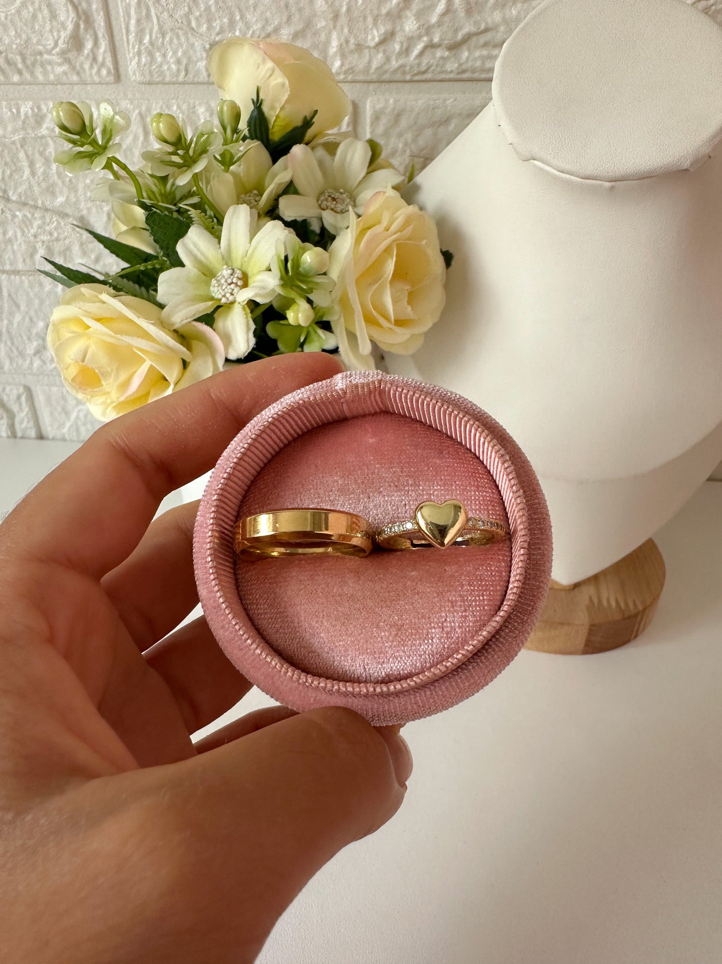 Anillos amor dorado