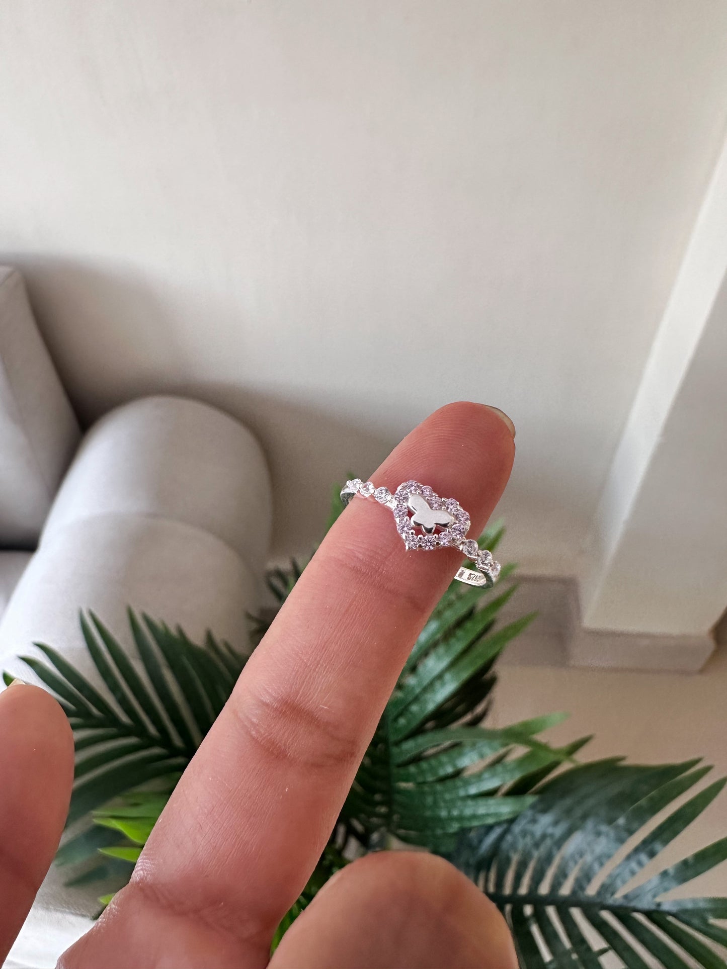 Anillo mariposita