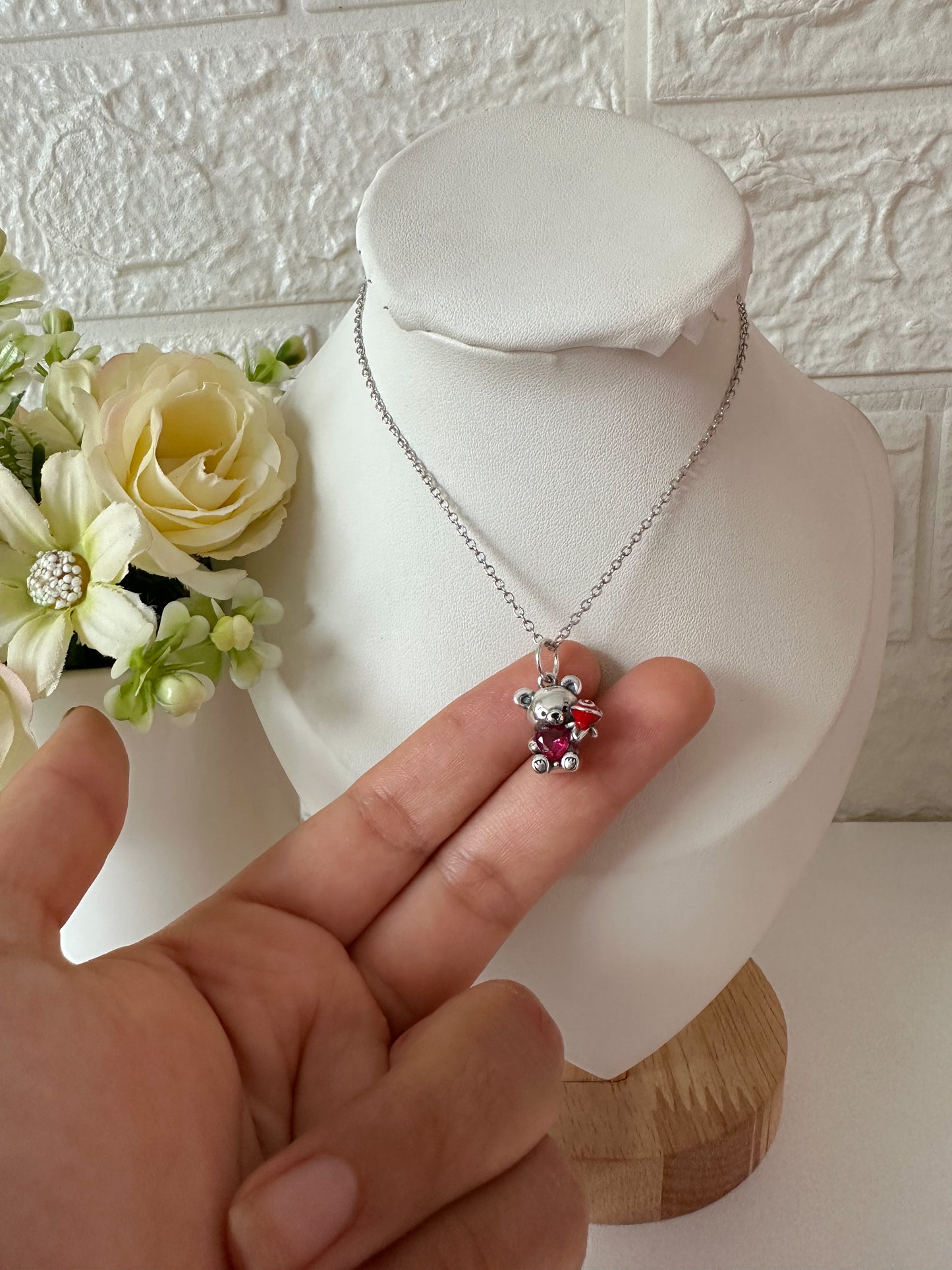 Cadenita osito de amor