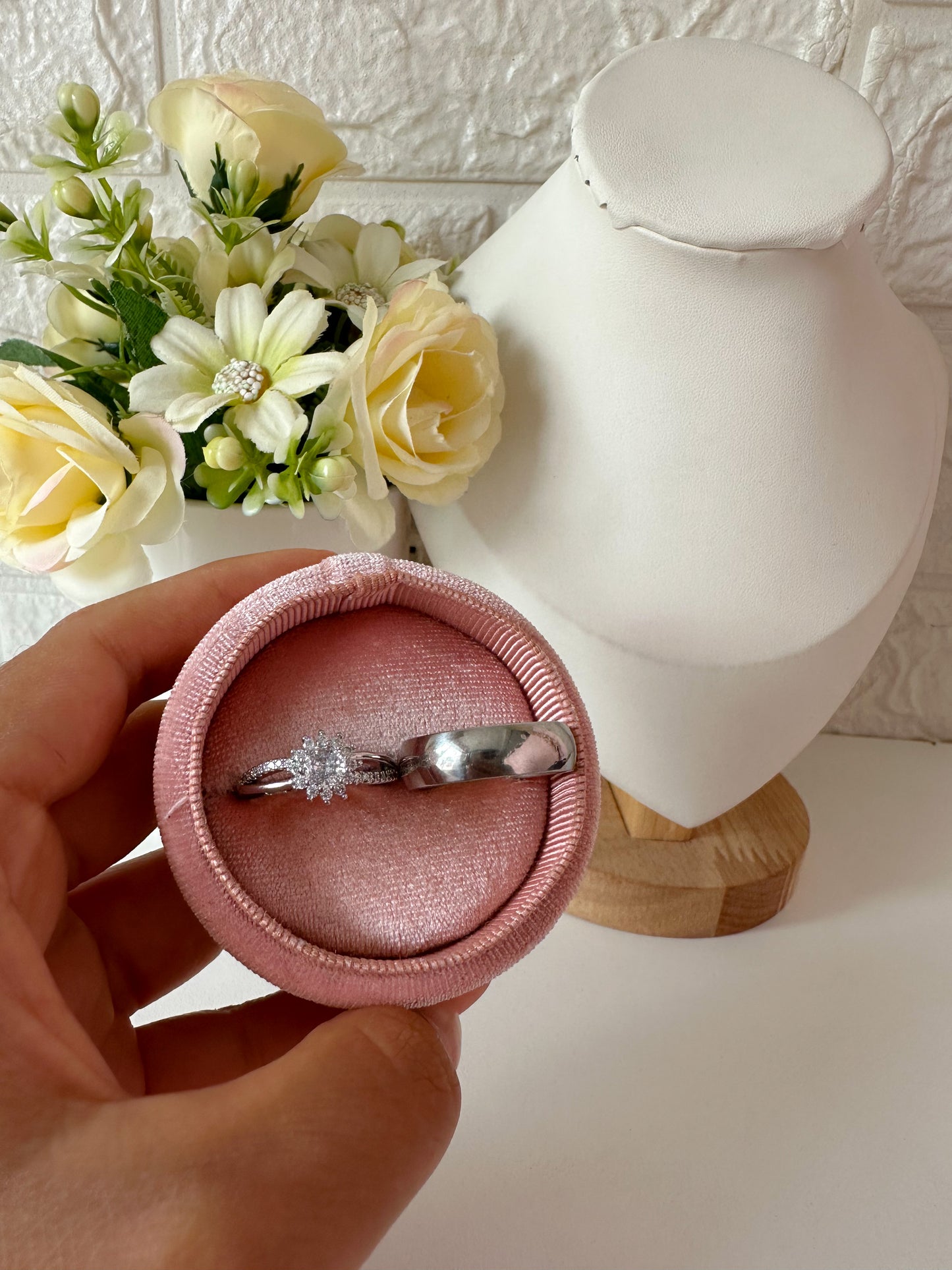 Anillos brillante compartir