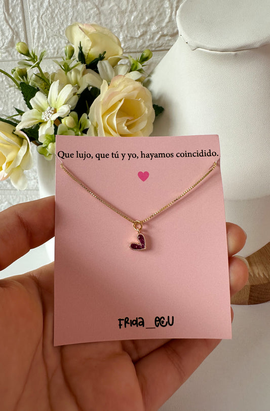 Cadenita corazón