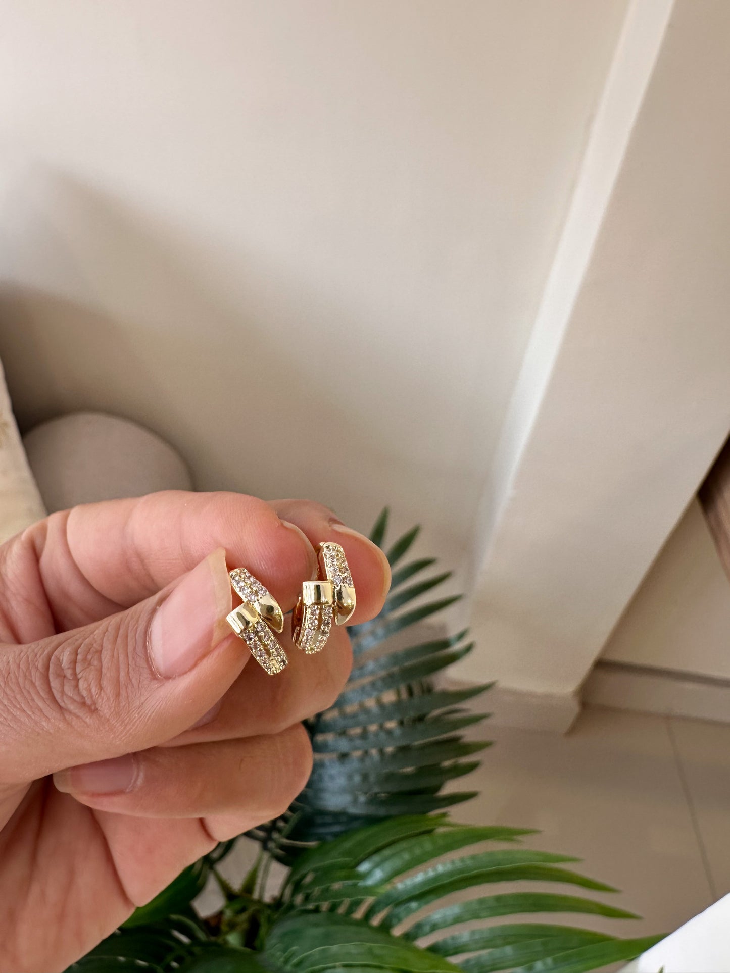 Argollitas pequeñas brillantes