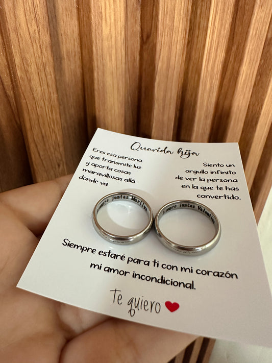 Anillos alianza de amor eterna