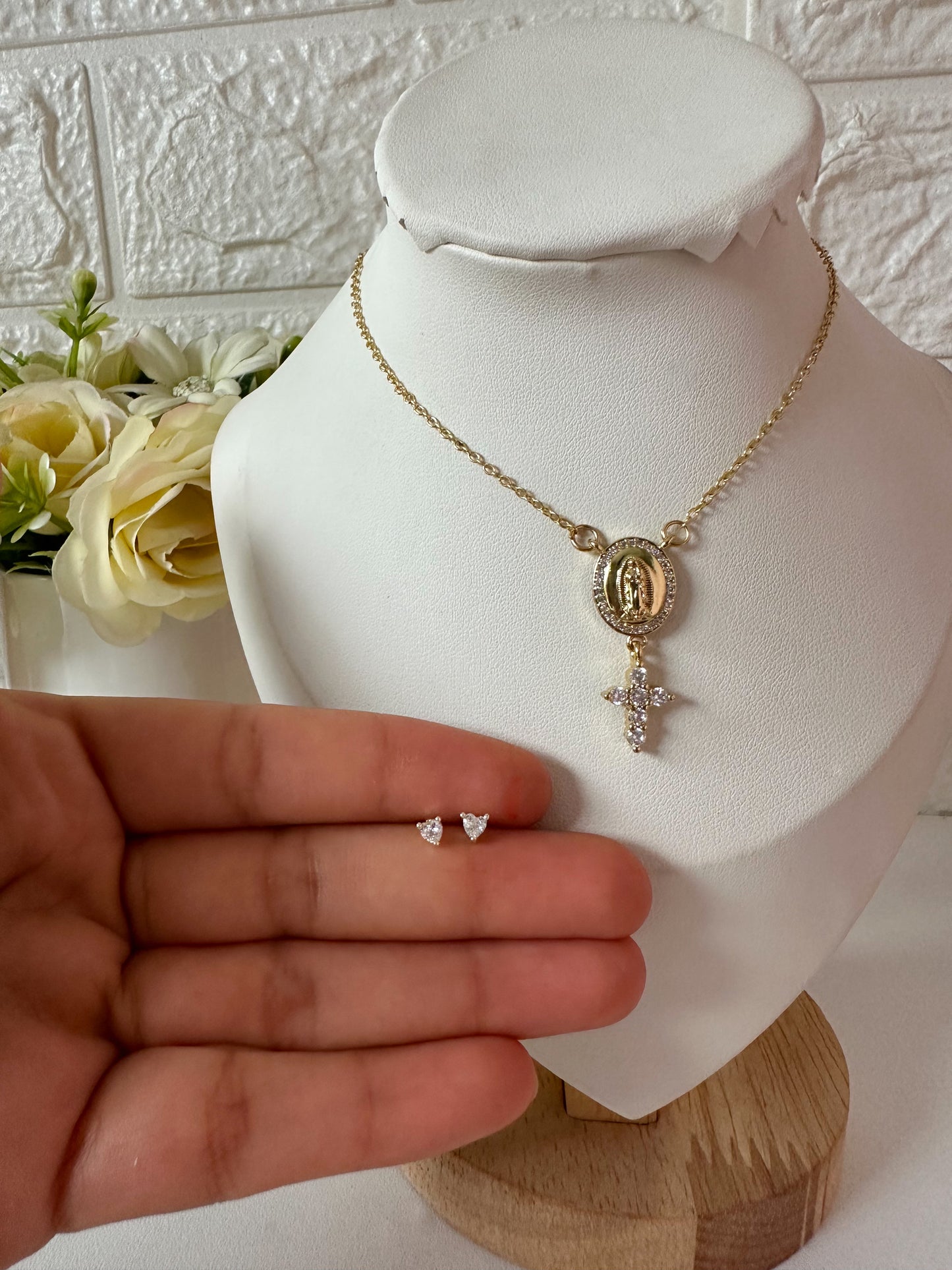 Set virgencita cruz