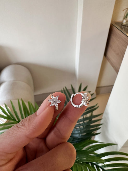 Argollitas de flor mini