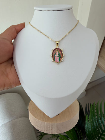 Cadenita virgen de Guadalupe