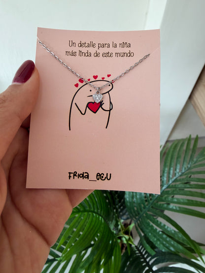 Cadenita corazón mini