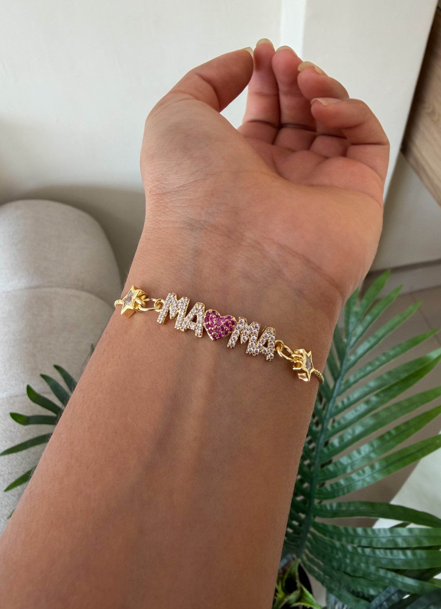 Pulsera mamá estrella