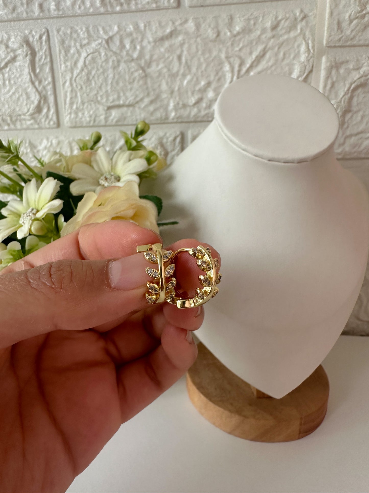 Argollas espigas