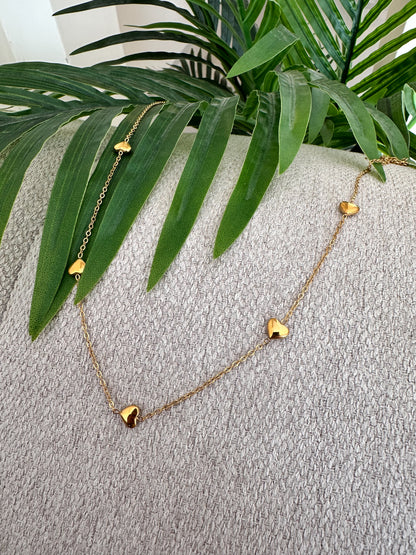 Cadenita corazones