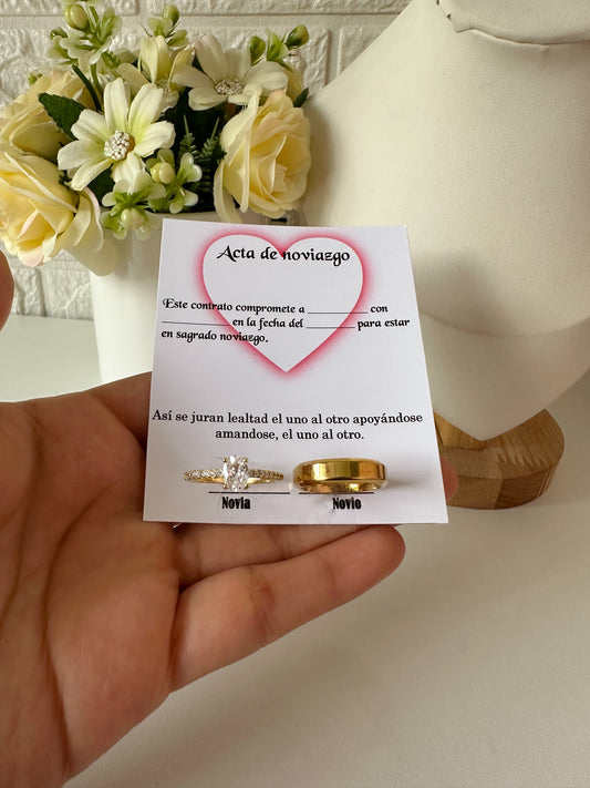 Anillos alianza amor