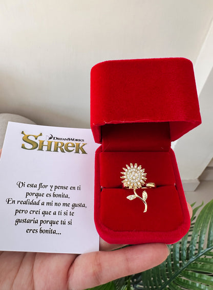 Anillo girasol solecito
