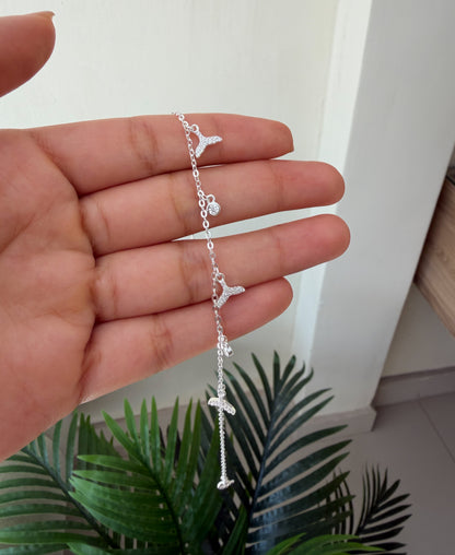 Tobillera colitas de sirena