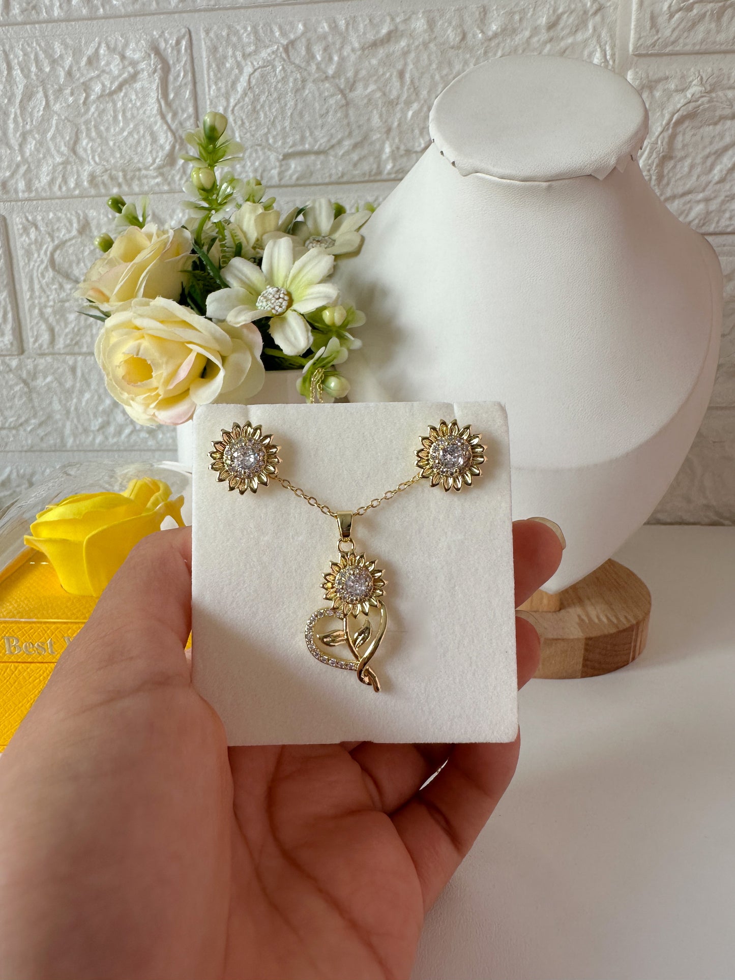 Set girasoles