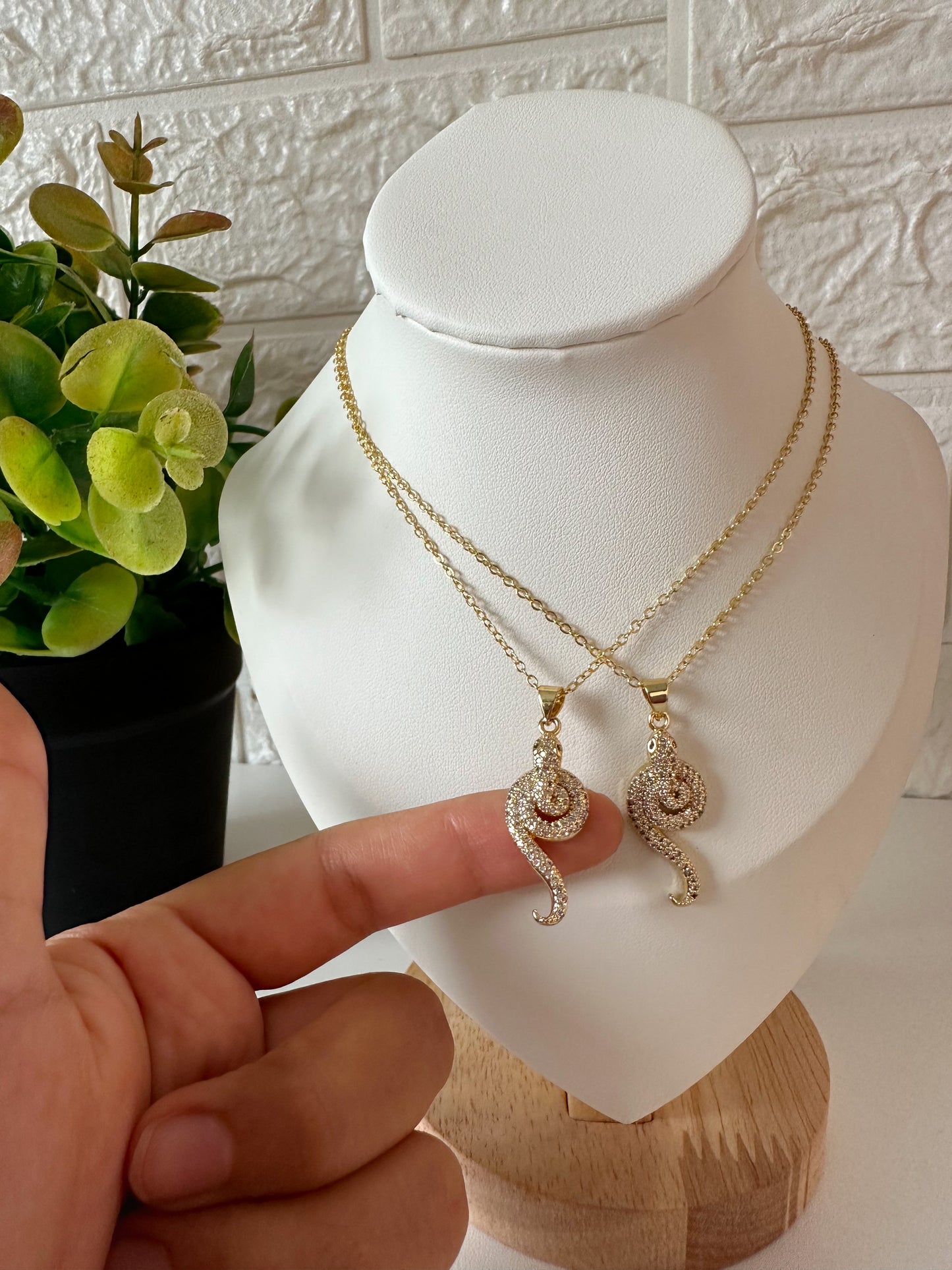 Cadenitas serpiente para compartir