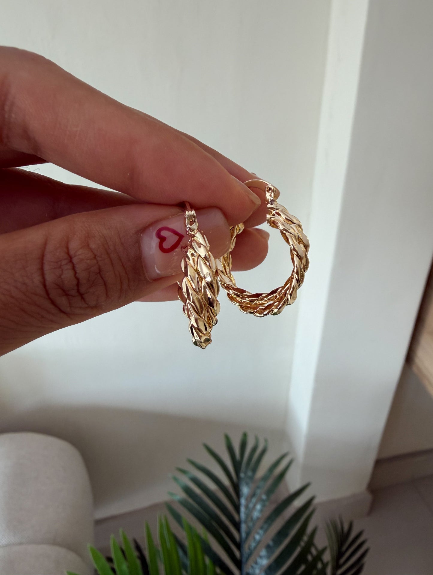 Argollas efecto triple