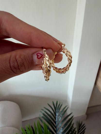 Argollas efecto triple