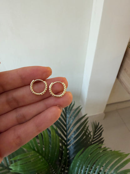 Argollitas entorchadas mini