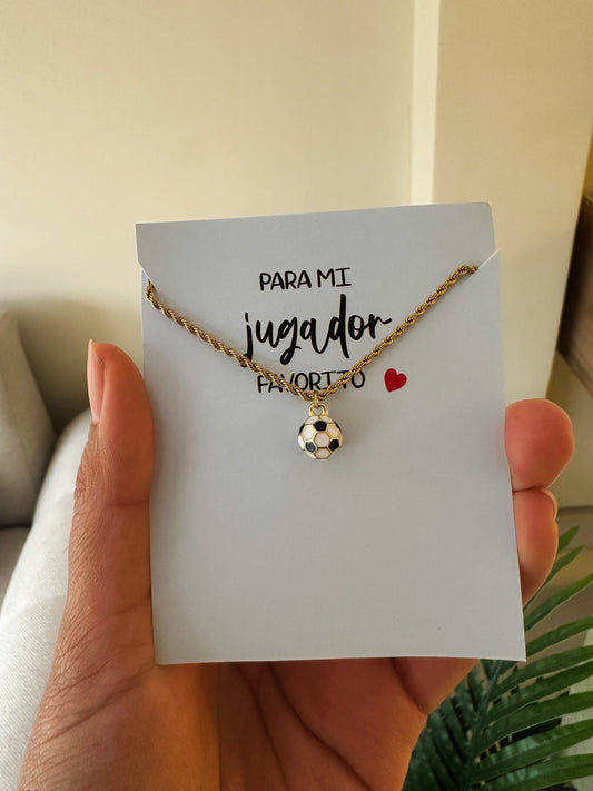 Cadenita entorchada balón