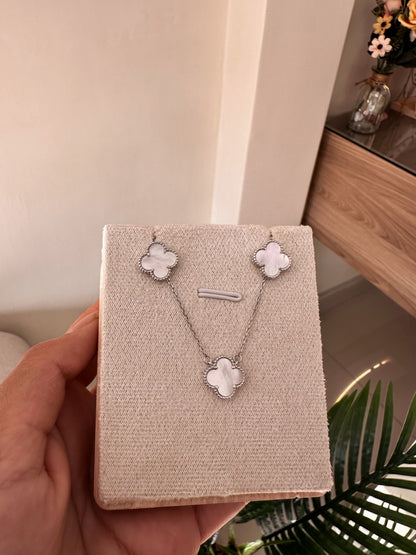 Set van Cleff blanco