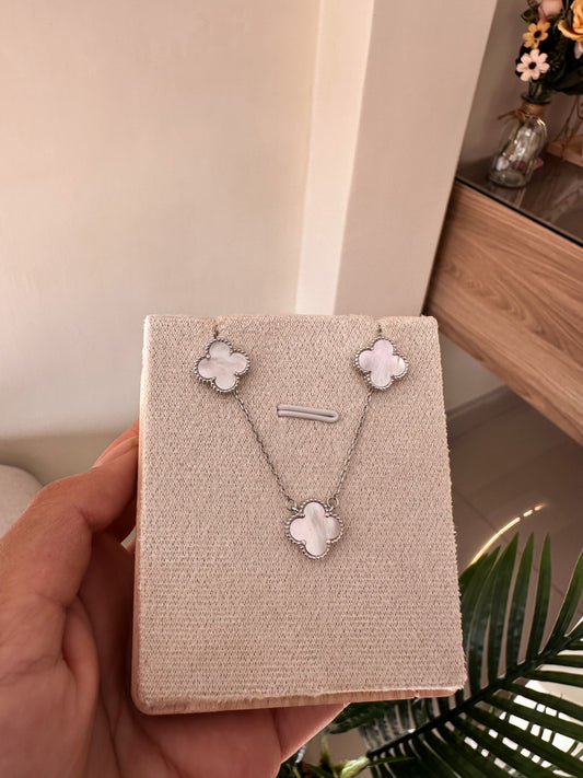 Set van Cleff blanco