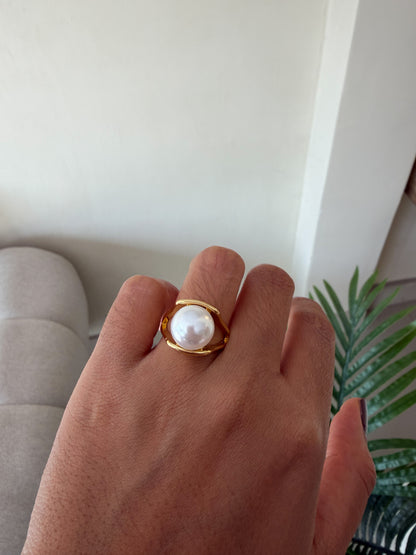 Anillo perlita