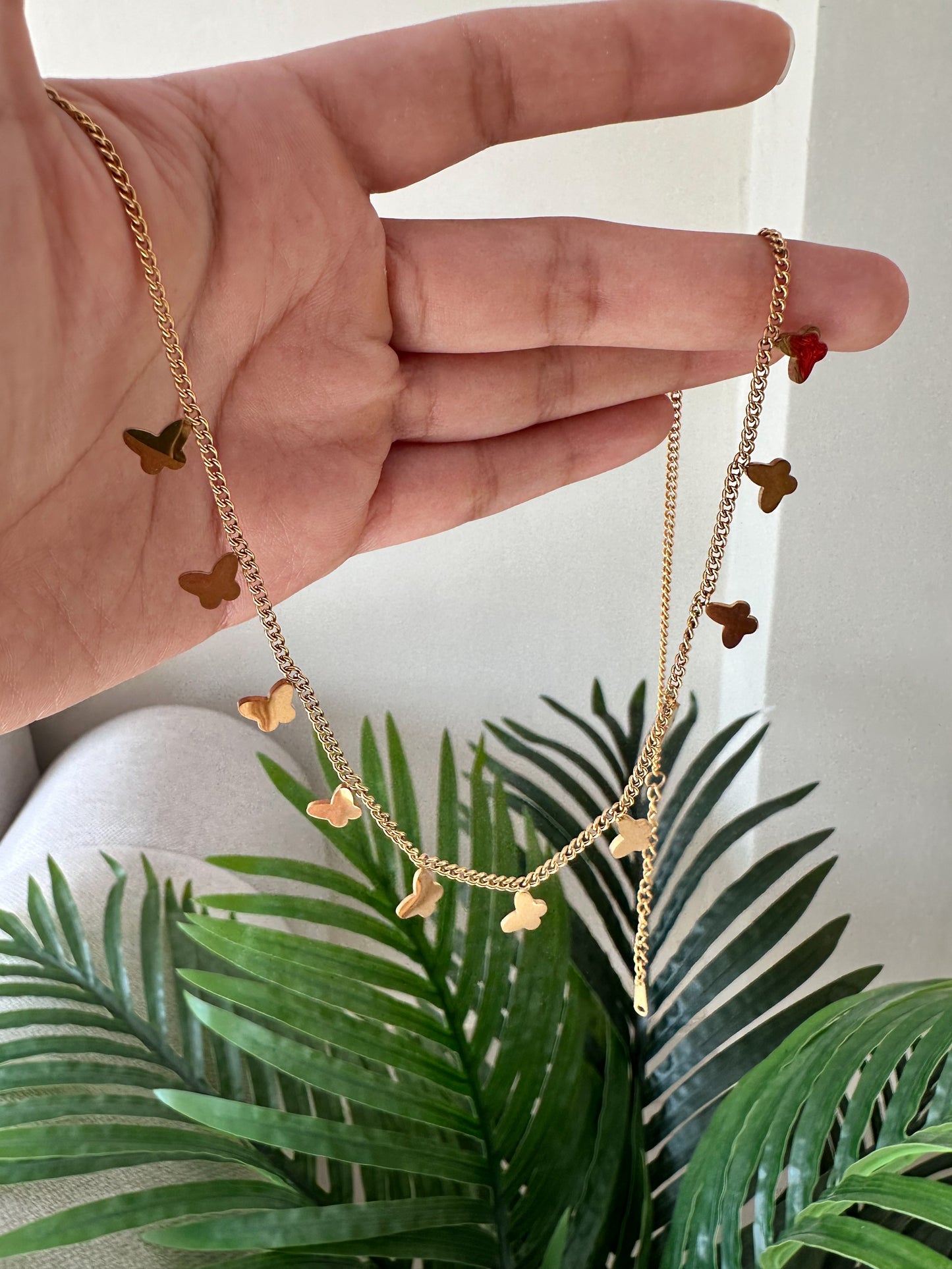 Cadenita mariposas