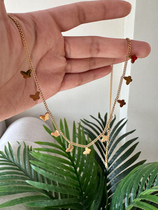 Cadenita mariposas