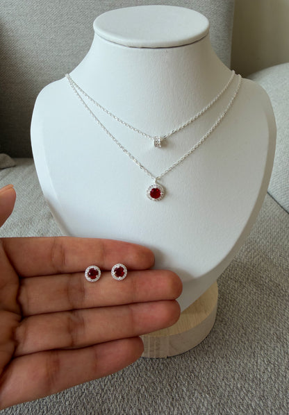 Set doble rubí