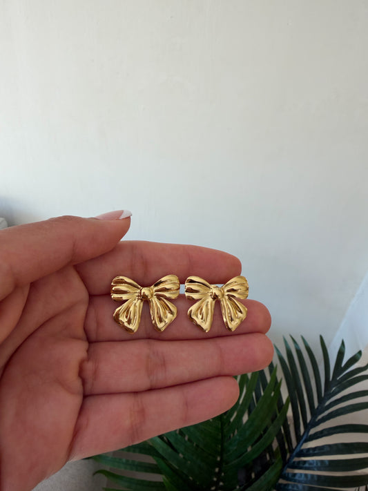 Aretes lazito acero