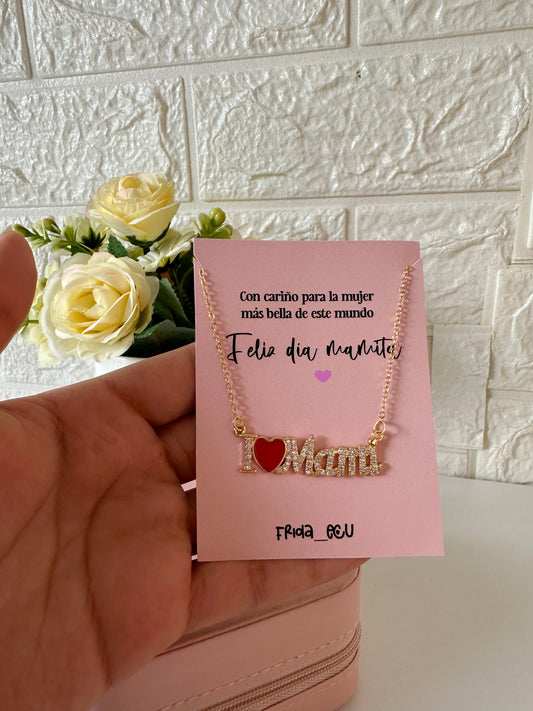 Cadenita I love mamá♥️
