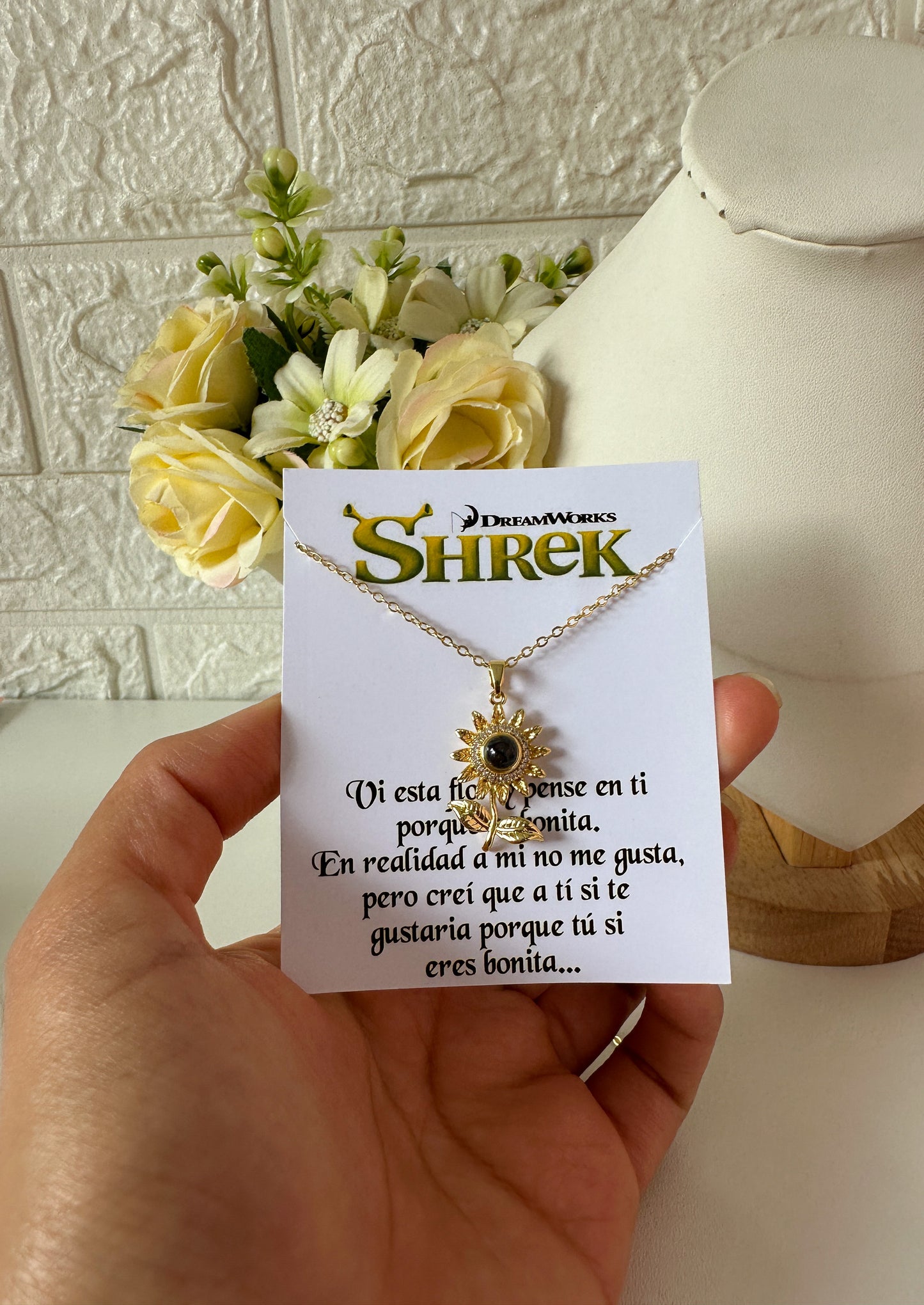 Cadena girasol te amo en 100 idiomas