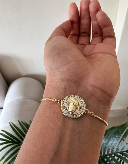 Medallita de la virgen