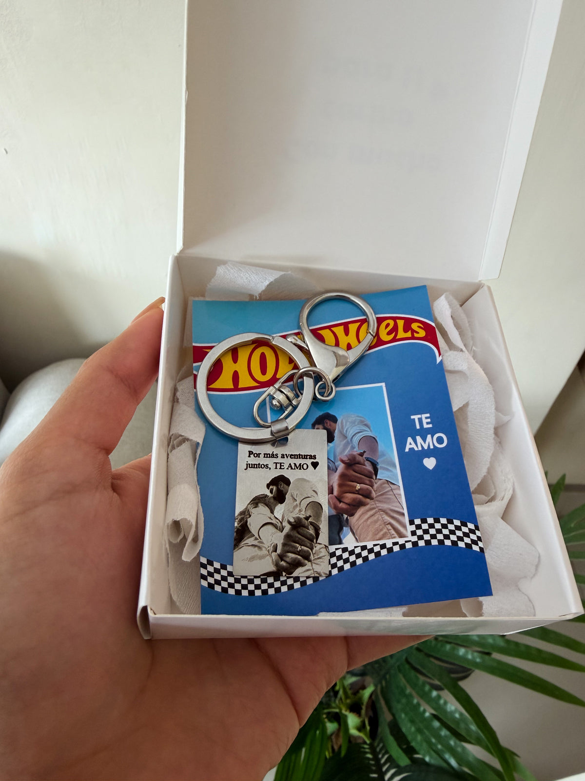 Llaverito personalizado hotwheels