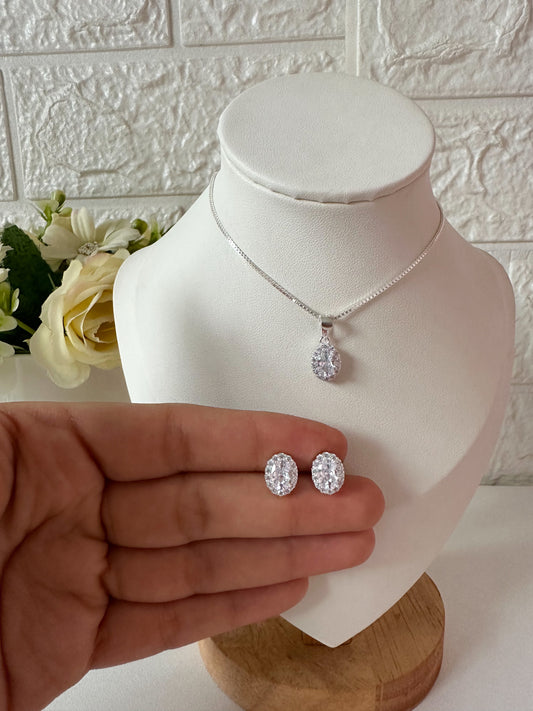 Set óvalo brillante