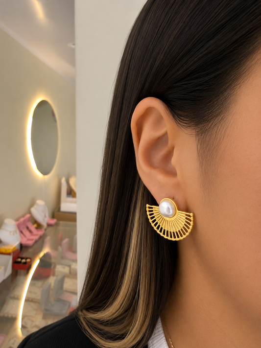 Aretes adele acero