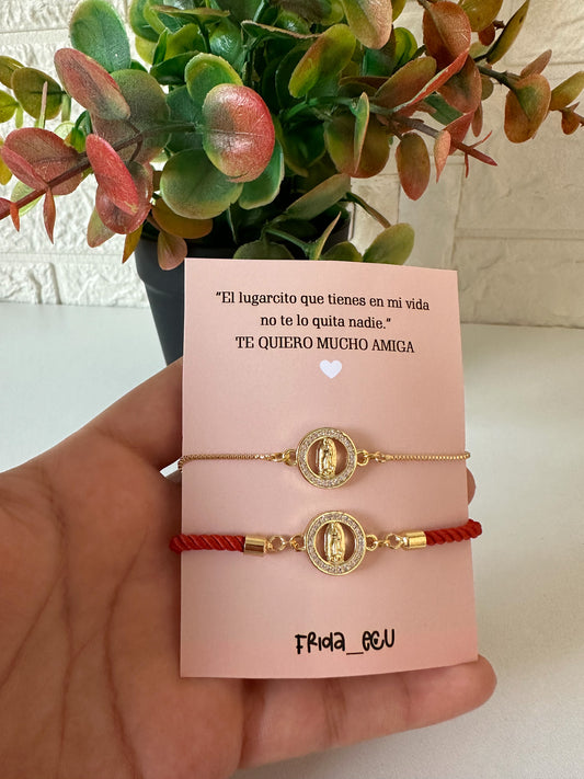 Pulseritas de la medallita para compartir