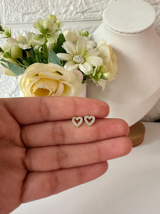 Aretitos corazón sin fondo ortopédicos