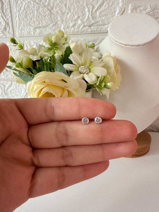 Aretes puntitos redondos ortopédicos